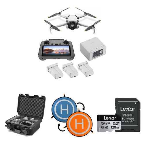 DJI Mini 4 Pro Drone with RC 2 & Travel Case Kit